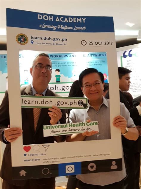 DOH LAUNCHES E.